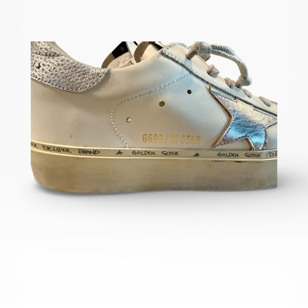 Golden Goose White Sneakers - Picture 5 of 6